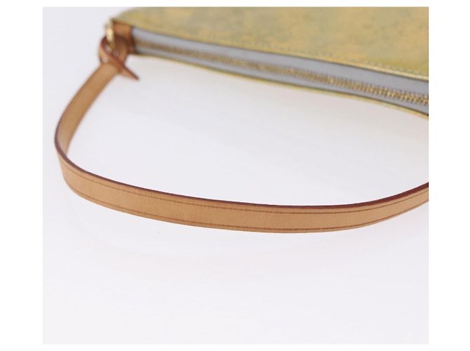 LOUIS VUITTON Monogram Vernis Lexington Accessory Pouch Gris M91056 Auth 197761 - vista 7