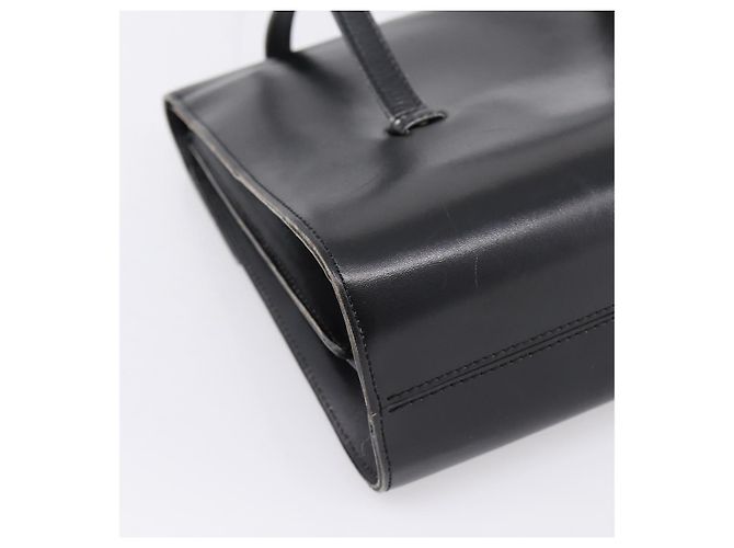 Borsa Christian Dior in pelle nera e oro Auth 197791 Nero D'oro - vista 13