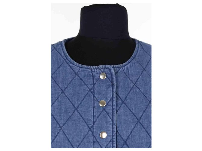 Chaqueta SéZane de algodón azul - vista 2
