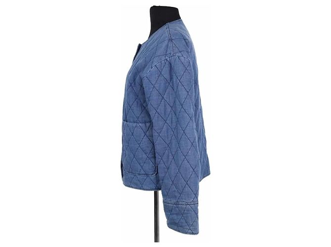 Chaqueta SéZane de algodón azul - vista 3