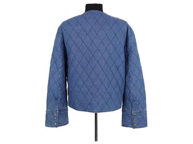 Chaqueta SéZane de algodón azul - vista 4