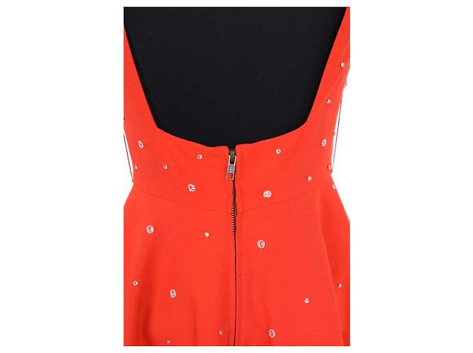 Vestido Manoush de algodón rojo Roja - vista 5