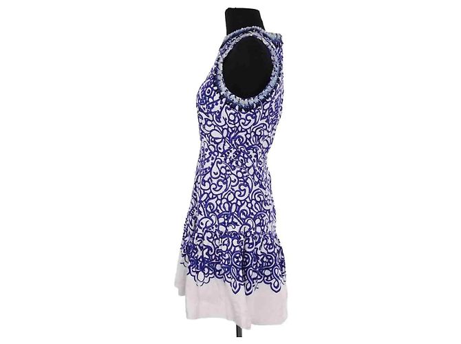 Vestido Manoush de algodón blanco - vista 2