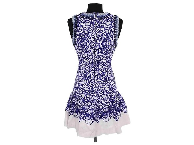 Vestido Manoush de algodón blanco - vista 3