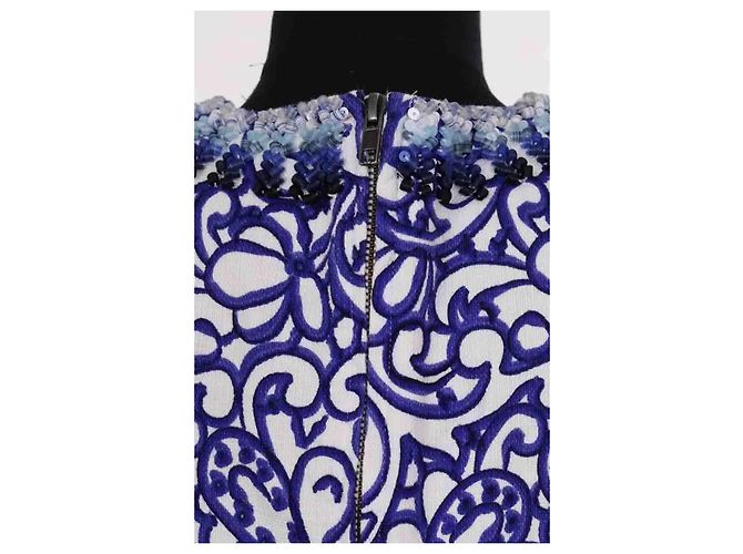 Vestido Manoush de algodón blanco - vista 4