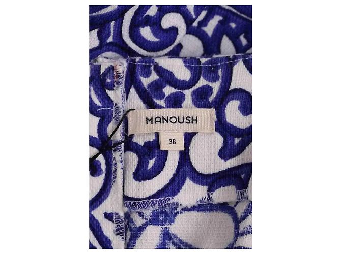 Vestido Manoush de algodón blanco - vista 5