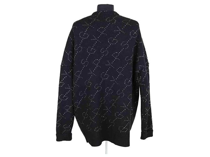 Maje Black Wool Cardigan S - view 4