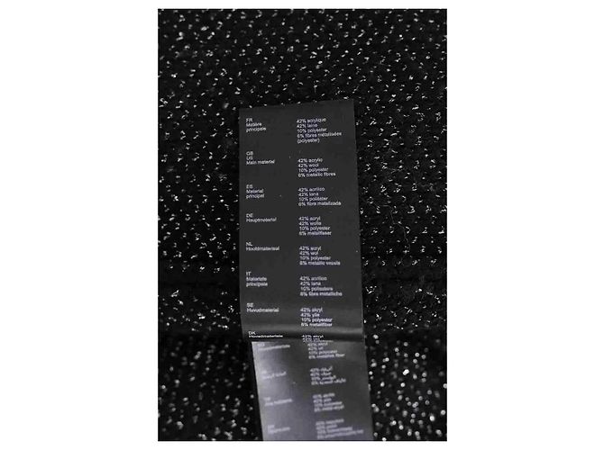 Maje Black Wool Cardigan S - view 6