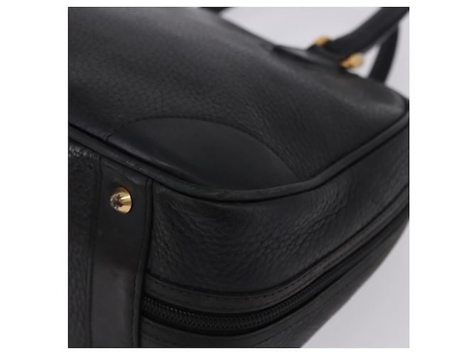 Borsa a Mano GUCCI Pelle Nero Oro 000 104 0030 Auth 197725 D'oro - vista 13