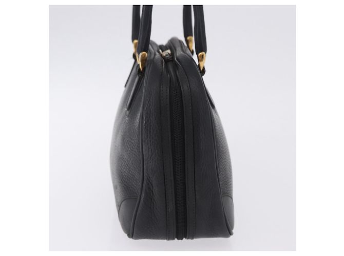 Borsa a Mano GUCCI Pelle Nero Oro 000 104 0030 Auth 197725 D'oro - vista 5