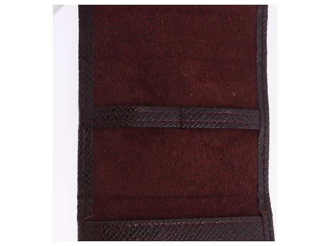 LOUIS VUITTON Gemelli Cadena & Key Cuffs Ag925 Silver LV Auth 199076V Argento - vista 19
