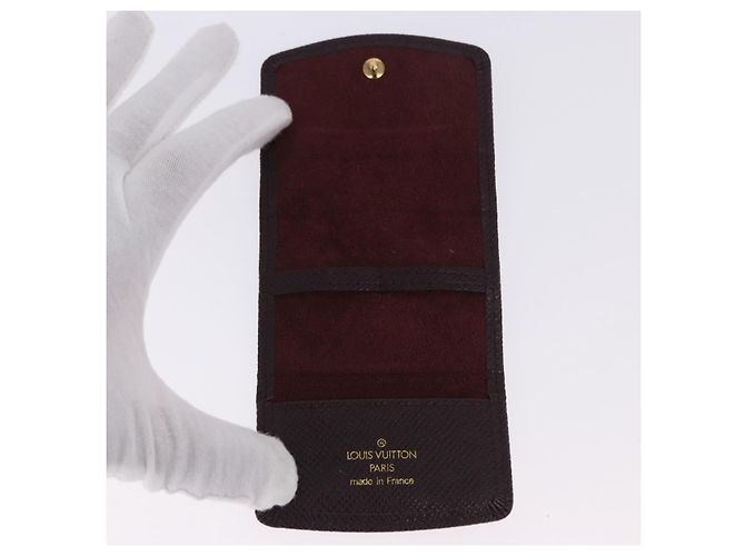 LOUIS VUITTON Gemelli Cadena & Key Cuffs Ag925 Silver LV Auth 199076V Argento - vista 8