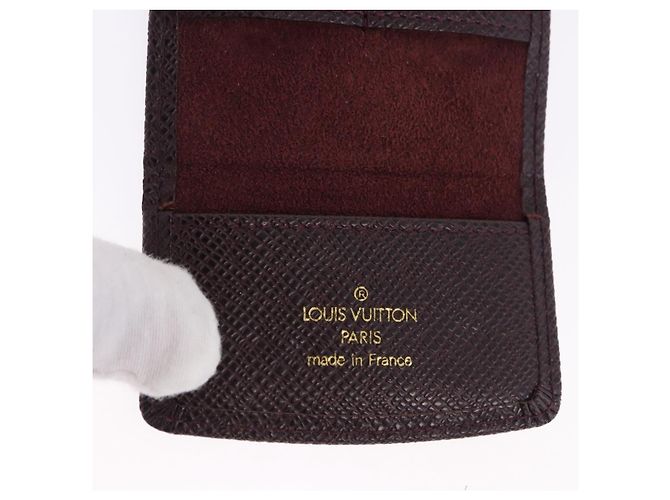 LOUIS VUITTON Gemelli Cadena & Key Cuffs Ag925 Silver LV Auth 199076V Argento - vista 9