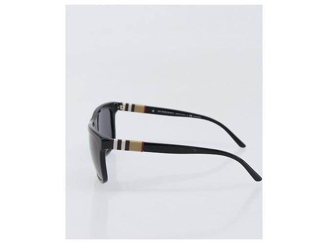 Gafas de sol BURBERRY Nova Check plástico Black Auth BA15180 Negro - vista 4