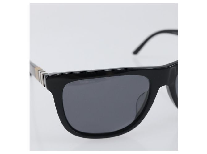 Gafas de sol BURBERRY Nova Check plástico Black Auth BA15180 Negro - vista 6