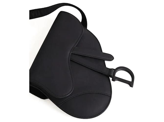 Dior Borsa a tracolla Saddle nera Nero - vista 4