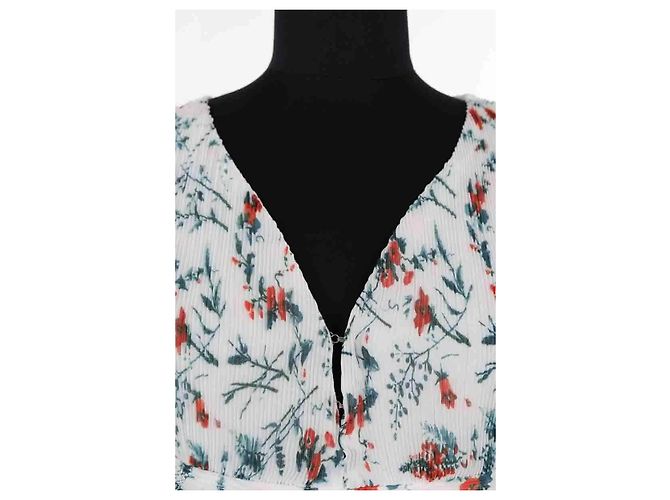 Vestido Maje blanco de viscosa - vista 2