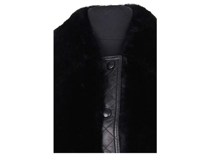 Sandro Lederjacke Schwarz XS - Ansicht 2