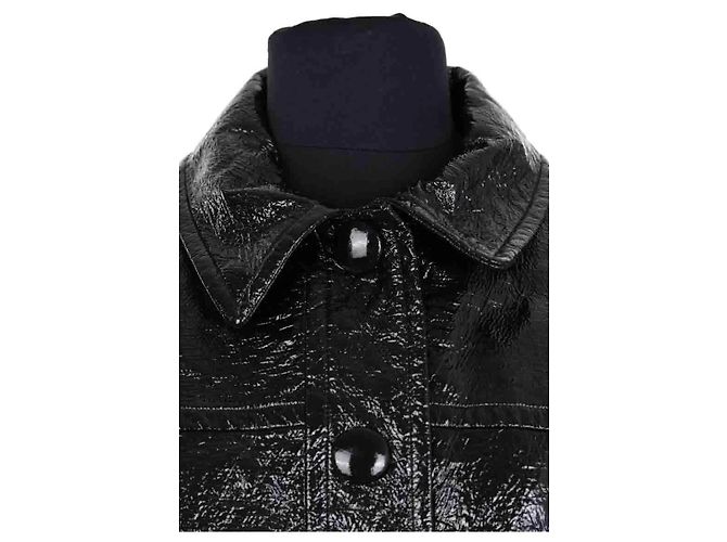 Chaqueta de algodón negra SéZane Negro - vista 2