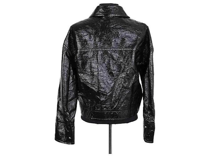 Chaqueta de algodón negra SéZane Negro - vista 4