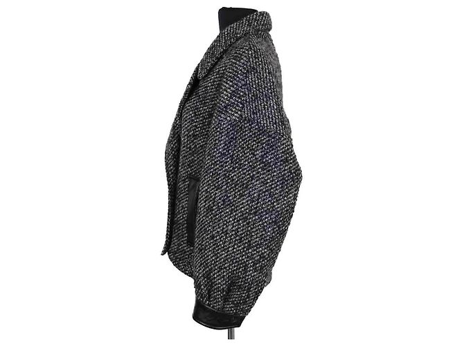 Maje Grey Wool Jacket - view 3