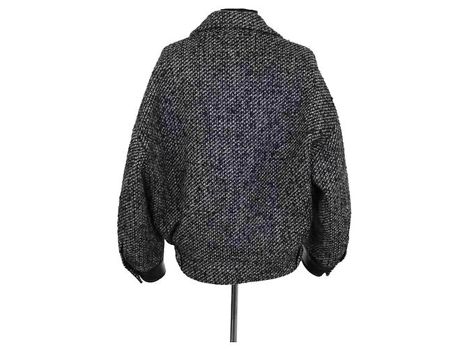 Maje Grey Wool Jacket - view 4