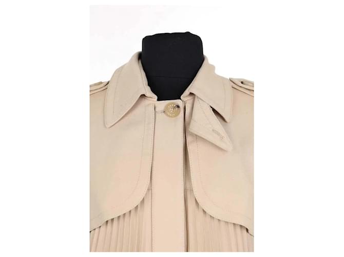 Gabardina de algodón beige Sandro - vista 2