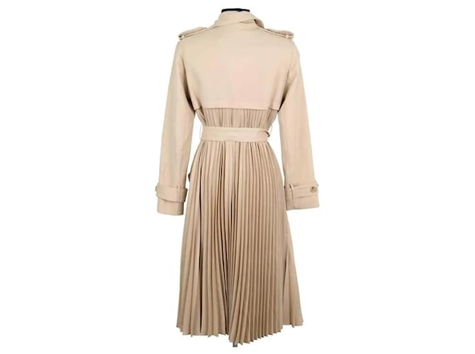 Gabardina de algodón beige Sandro - vista 4