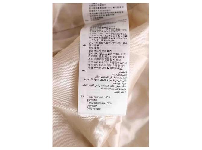 Gabardina de algodón beige Sandro - vista 6
