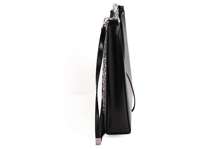 Borsa Givenchy Cut Out Small in pelle nera Nero - vista 3