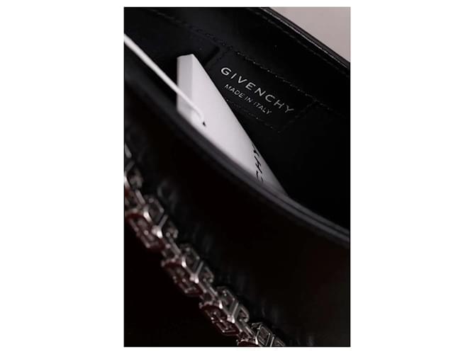 Borsa Givenchy Cut Out Small in pelle nera Nero - vista 5