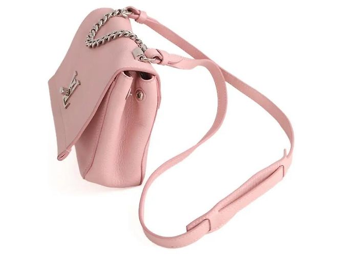 Borsa a tracolla Louis Vuitton in pelle rosa - vista 2