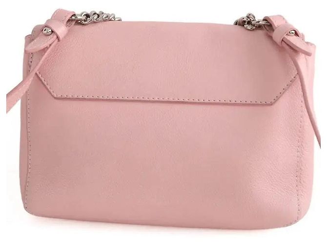 Borsa a tracolla Louis Vuitton in pelle rosa - vista 3