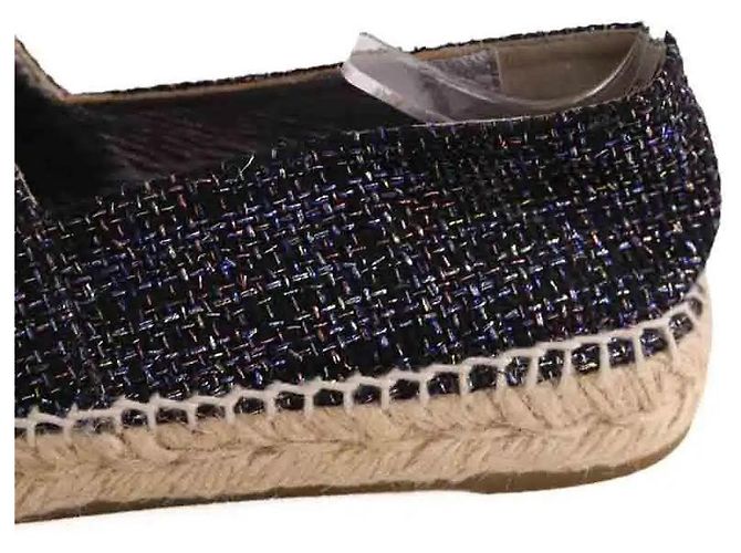 Chanel Espadrilles Lila Stoff Größe 38 - Ansicht 5
