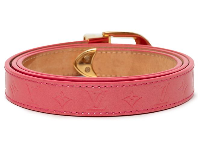 Louis Vuitton Monogram Vernis Gürtel Rosa Pink - Ansicht 3
