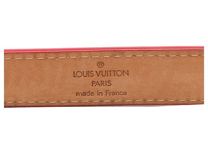 Louis Vuitton Monogram Vernis Gürtel Rosa Pink - Ansicht 4