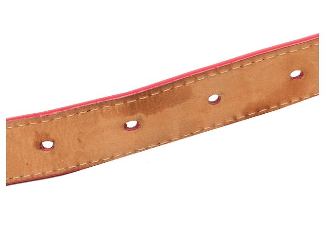 Louis Vuitton Monogram Vernis Gürtel Rosa Pink - Ansicht 8