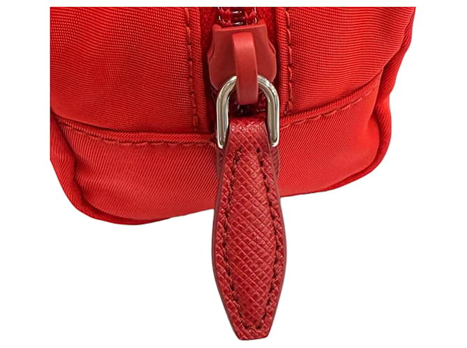 Beauty case Prada Tessuto rosso - vista 10