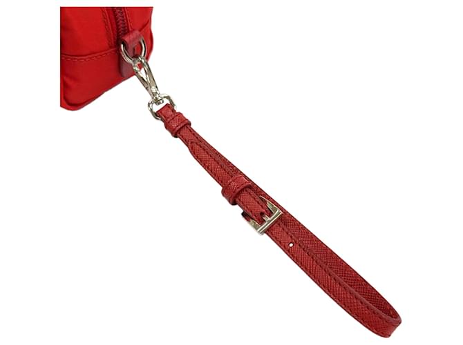 Beauty case Prada Tessuto rosso - vista 12