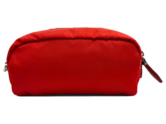 Beauty case Prada Tessuto rosso - vista 2