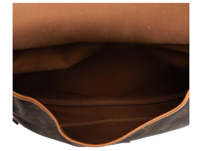 Borsa a tracolla Louis Vuitton Monogram Saumur 30 Marrone - vista 5