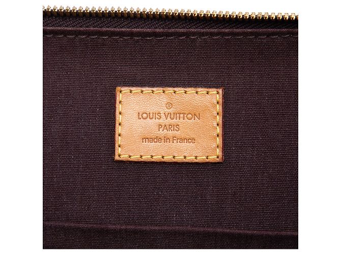 Borsa Louis Vuitton Monogram Vernis Alma PM Purple Porpora - vista 5