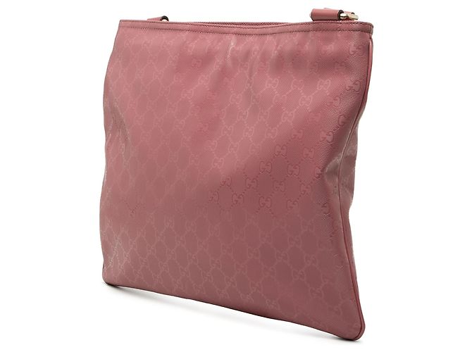 Borsa Crossbody Gucci GG Stampata Rosa - vista 2