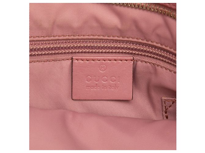 Borsa Crossbody Gucci GG Stampata Rosa - vista 5