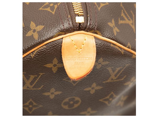 Borsa da viaggio Louis Vuitton Monogram Keepall 45 Marrone - vista 5