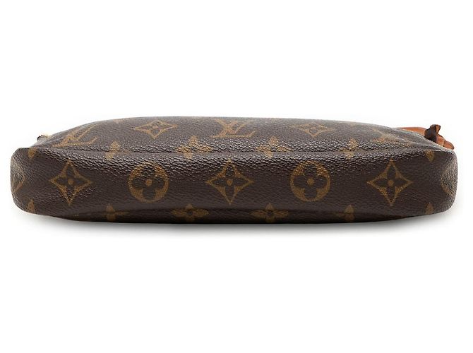 Borsa a tracolla Louis Vuitton Monogram Pochette Accessoires Marrone - vista 3