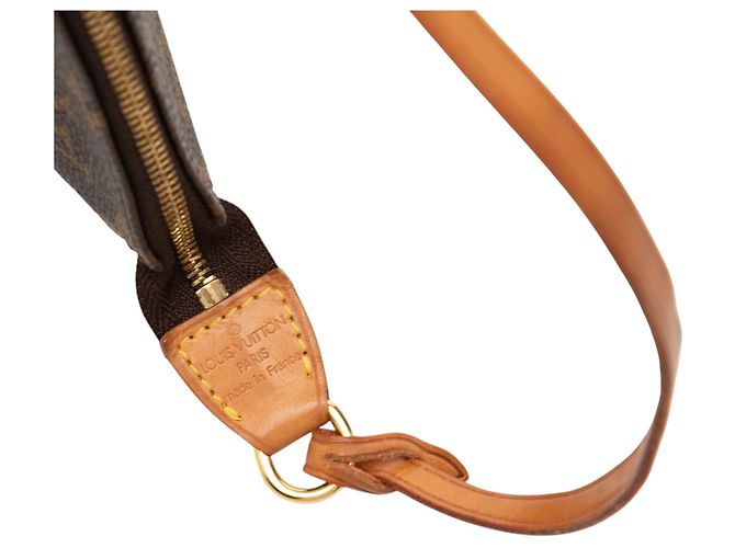 Borsa a tracolla Louis Vuitton Monogram Pochette Accessoires Marrone - vista 5