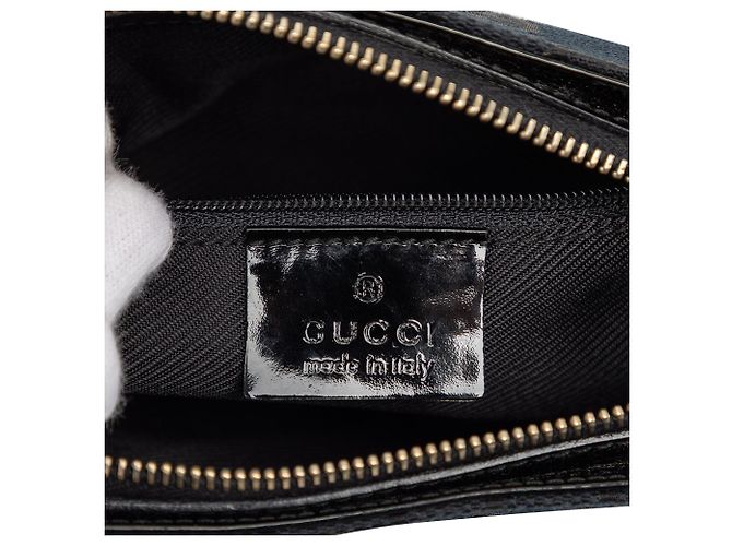 Borsa a tracolla Gucci GG Canvas blu - vista 5
