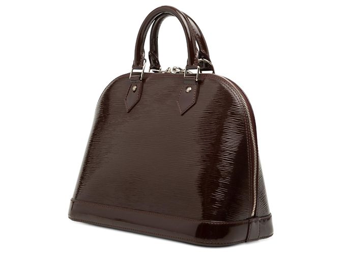 Borsa Louis Vuitton Electric Epi Alma PM Viola Porpora - vista 2
