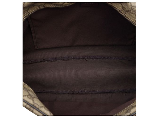 Borsa a tracolla Gucci GG Supreme Beige - vista 4
